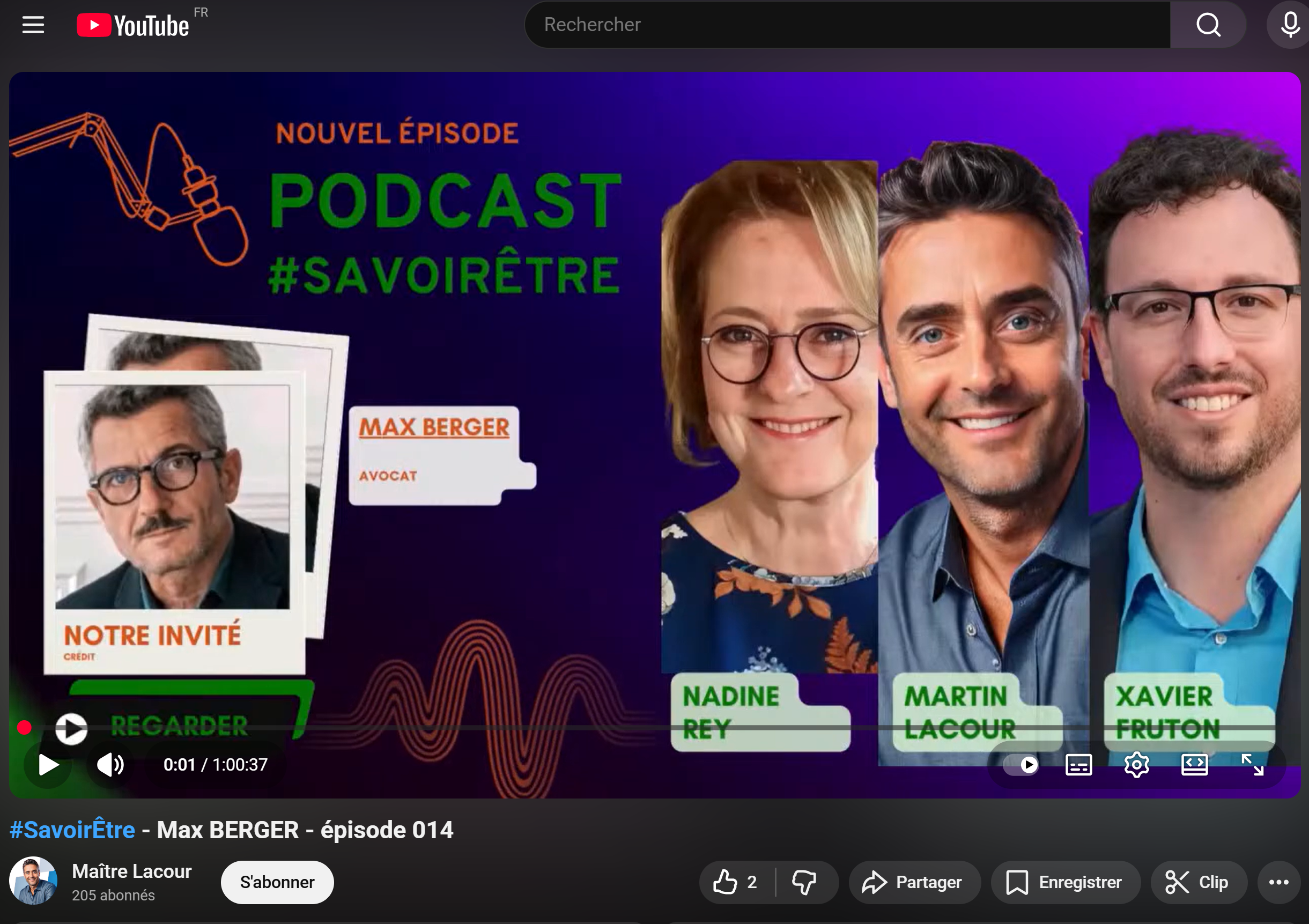 Podcast #SavoirÊtre - Max BERGER